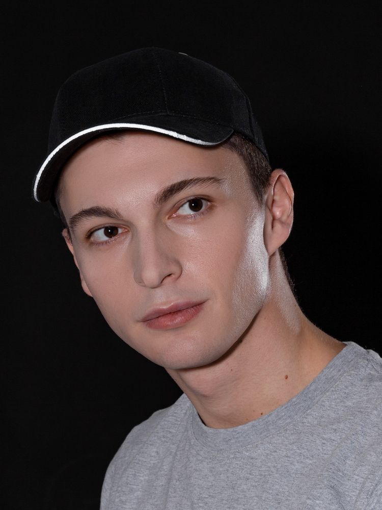 Бейсболка Hard Work Black со светоотражающим элементом Бейсболка Hard Work Black со светоотражающим элементом