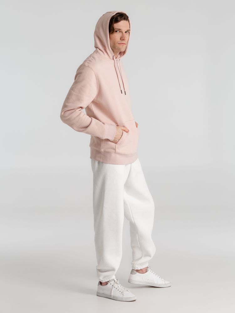 Толстовка с капюшоном унисекс King, розовая