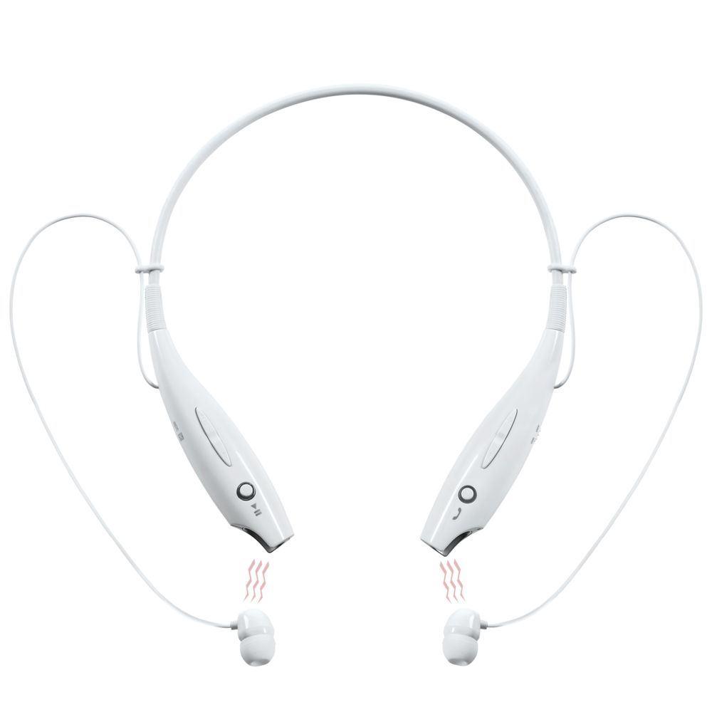 Bluetooth наушники stereoBand, ver.2, белые Bluetooth наушники stereoBand, ver.2, белые