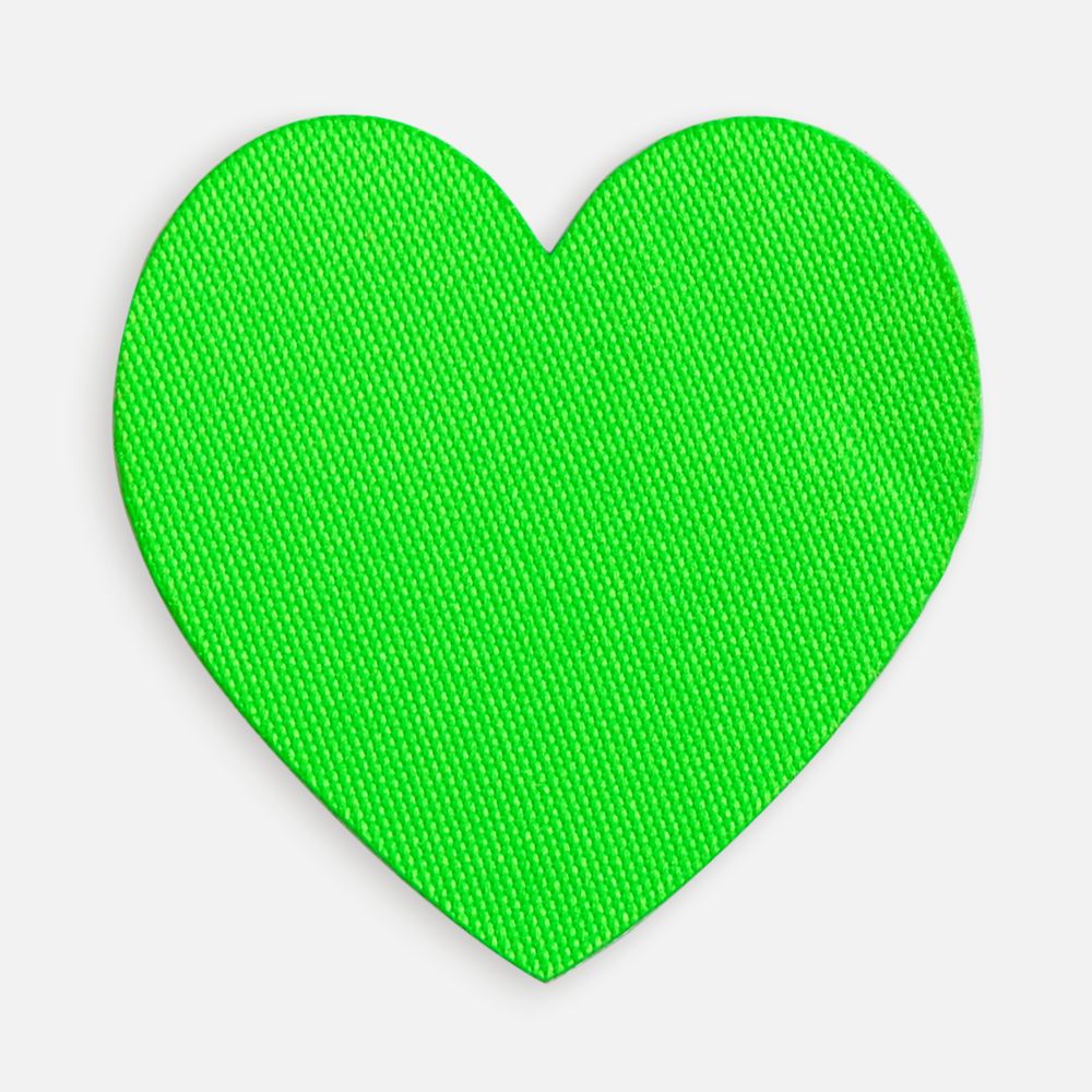 Наклейка тканевая Lunga Сor, M, зеленый неон