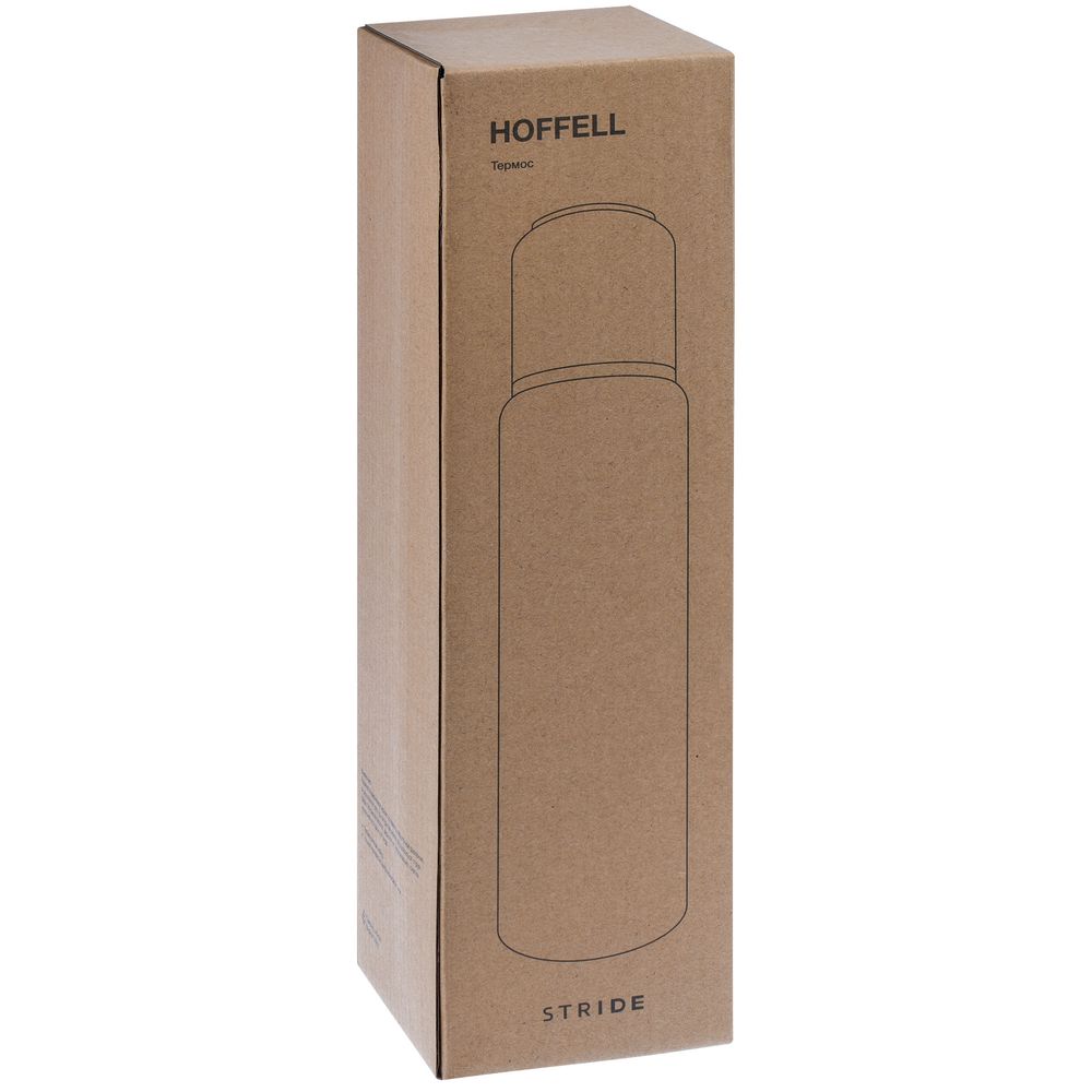 Термос с ситечком Hoffell, черный Термос с ситечком Hoffell, черный