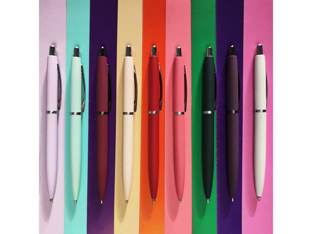 Ручка металлическая шариковая San Remo, софт-тач, 1.0 мм, зеленый