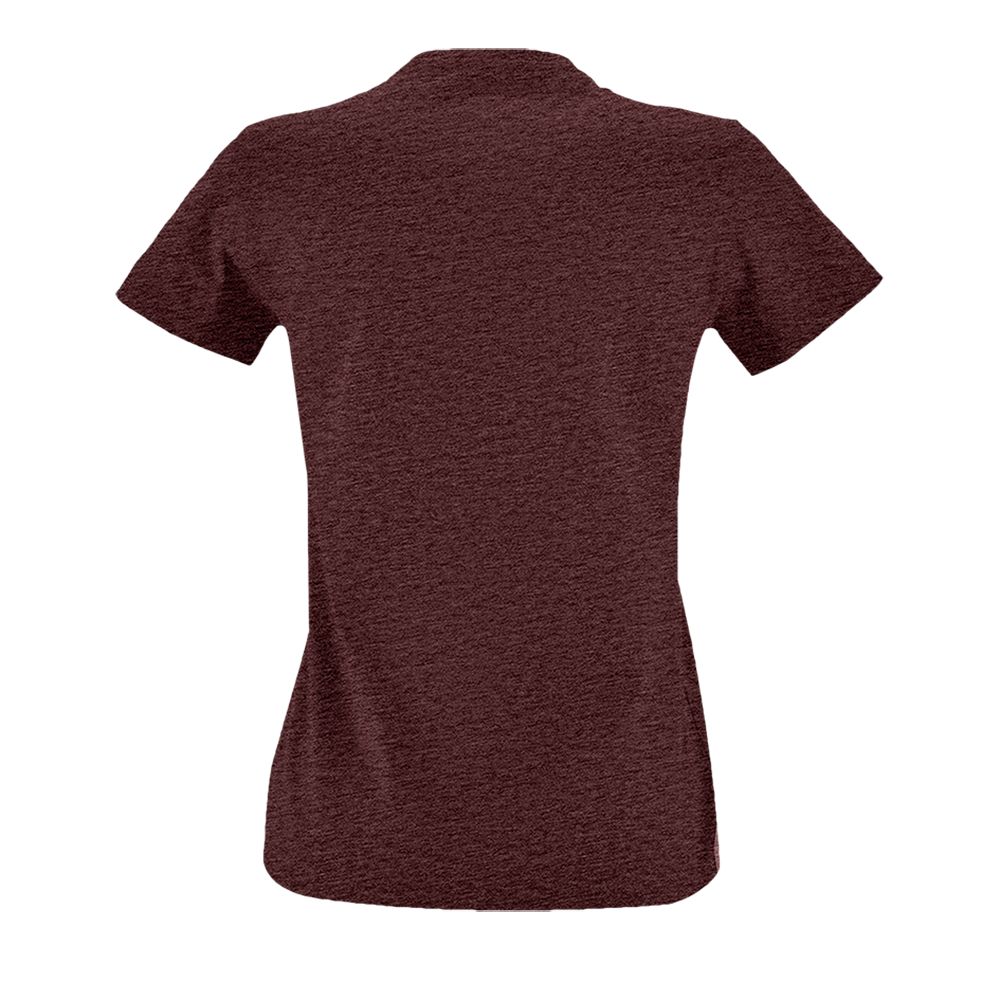 Футболка женская Imperial Fit Women, бордовый меланж Футболка женская Imperial Fit Women, бордовый меланж