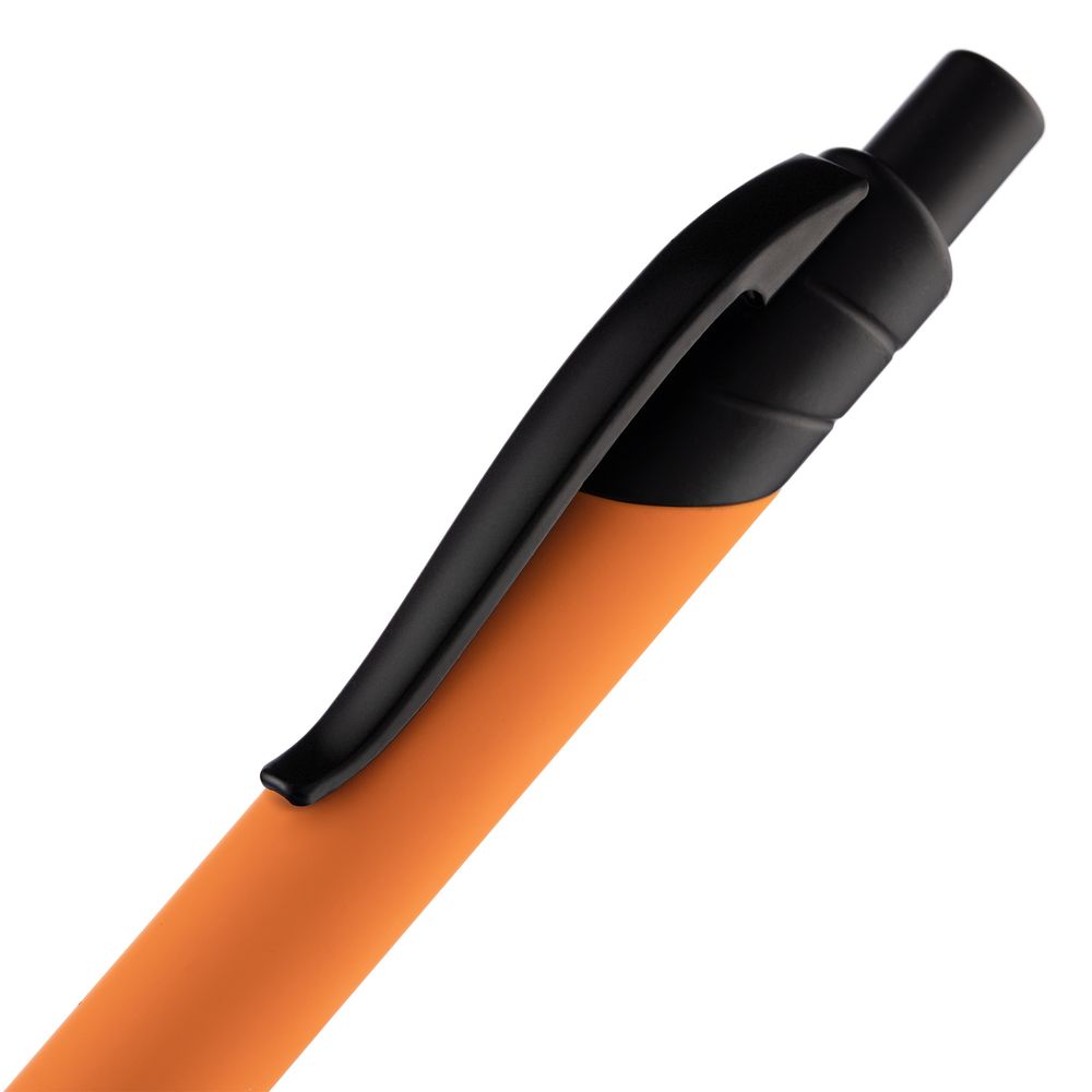 Ручка шариковая Undertone Black Soft Touch, оранжевая Ручка шариковая Undertone Black Soft Touch, оранжевая