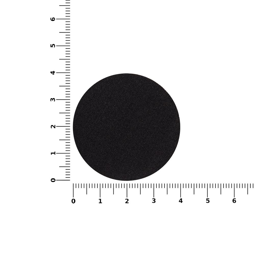 Наклейка тканевая Lunga Round, M, черная