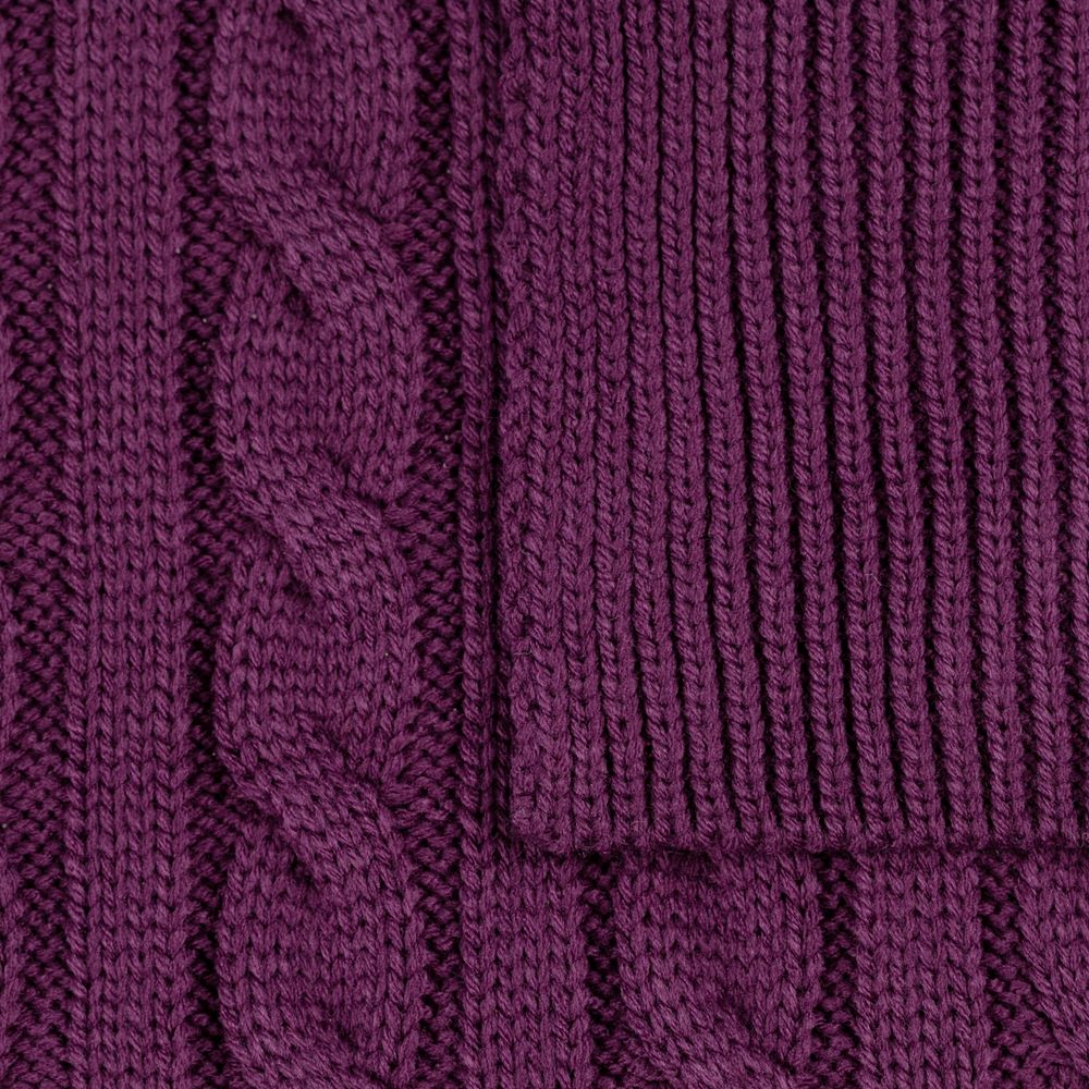 Шарф Heat Trick, баклажановый