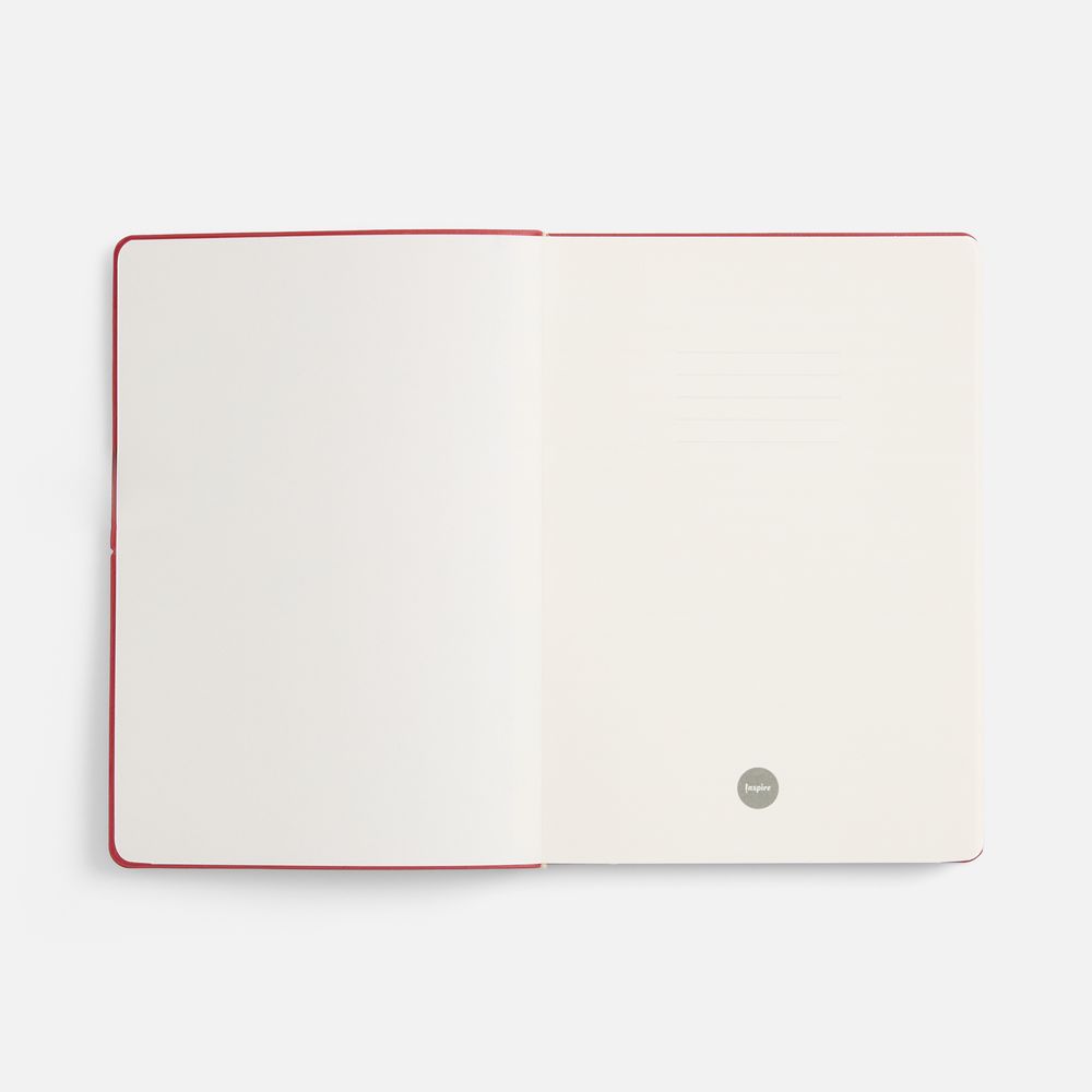 Ежедневник Kuka, недатированный, ver.2, красный