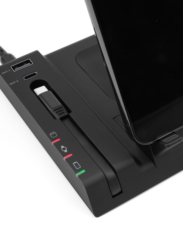 Зарядная станция Tres, черная