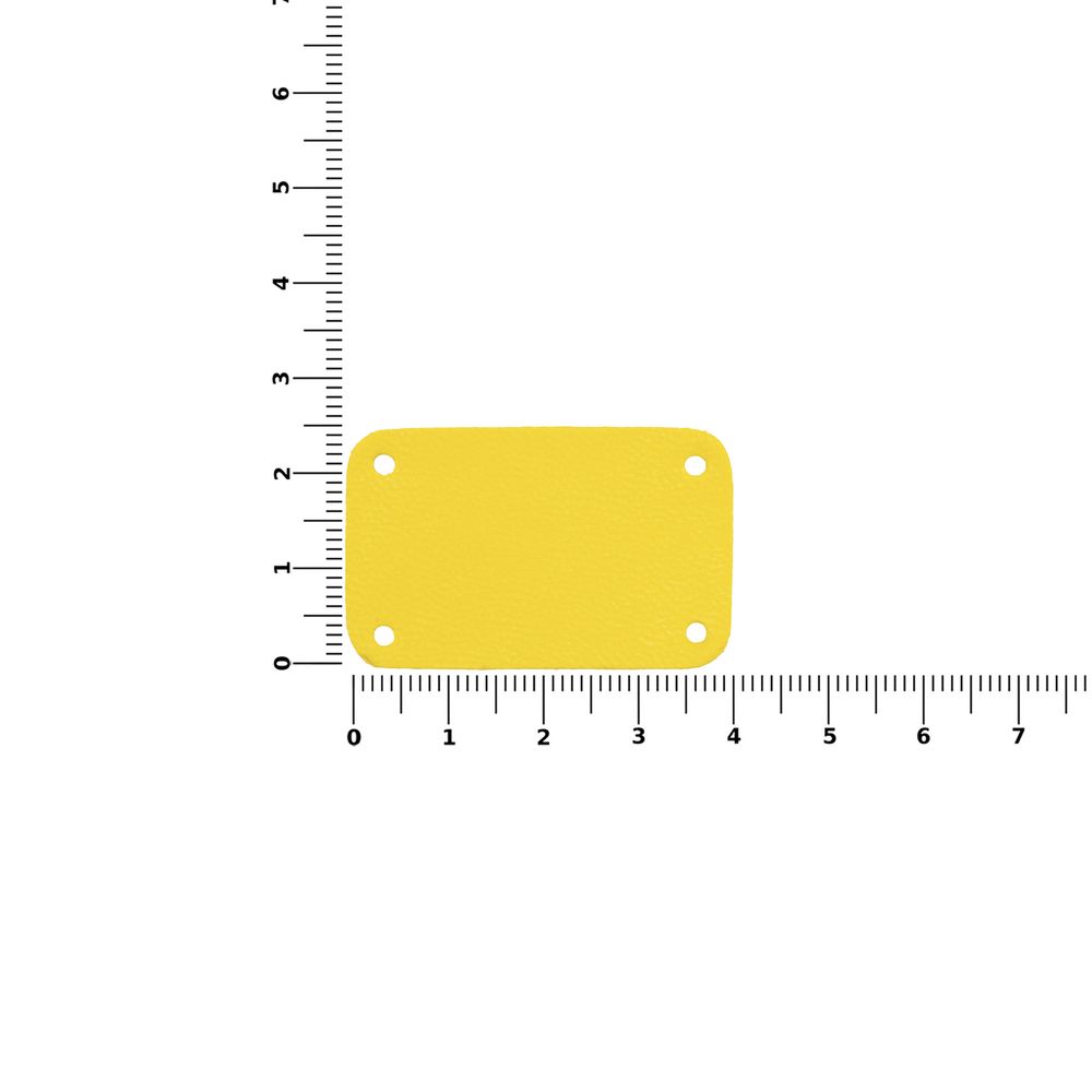 Лейбл Latte, S, желтый