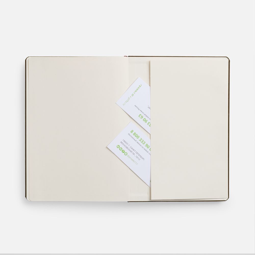 Ежедневник Urban Hard, недатированный, коричневый