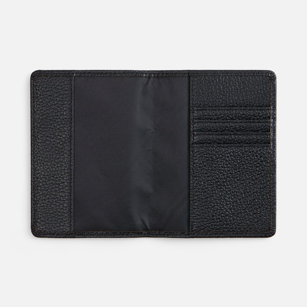 Обложка для паспорта Unison, черная