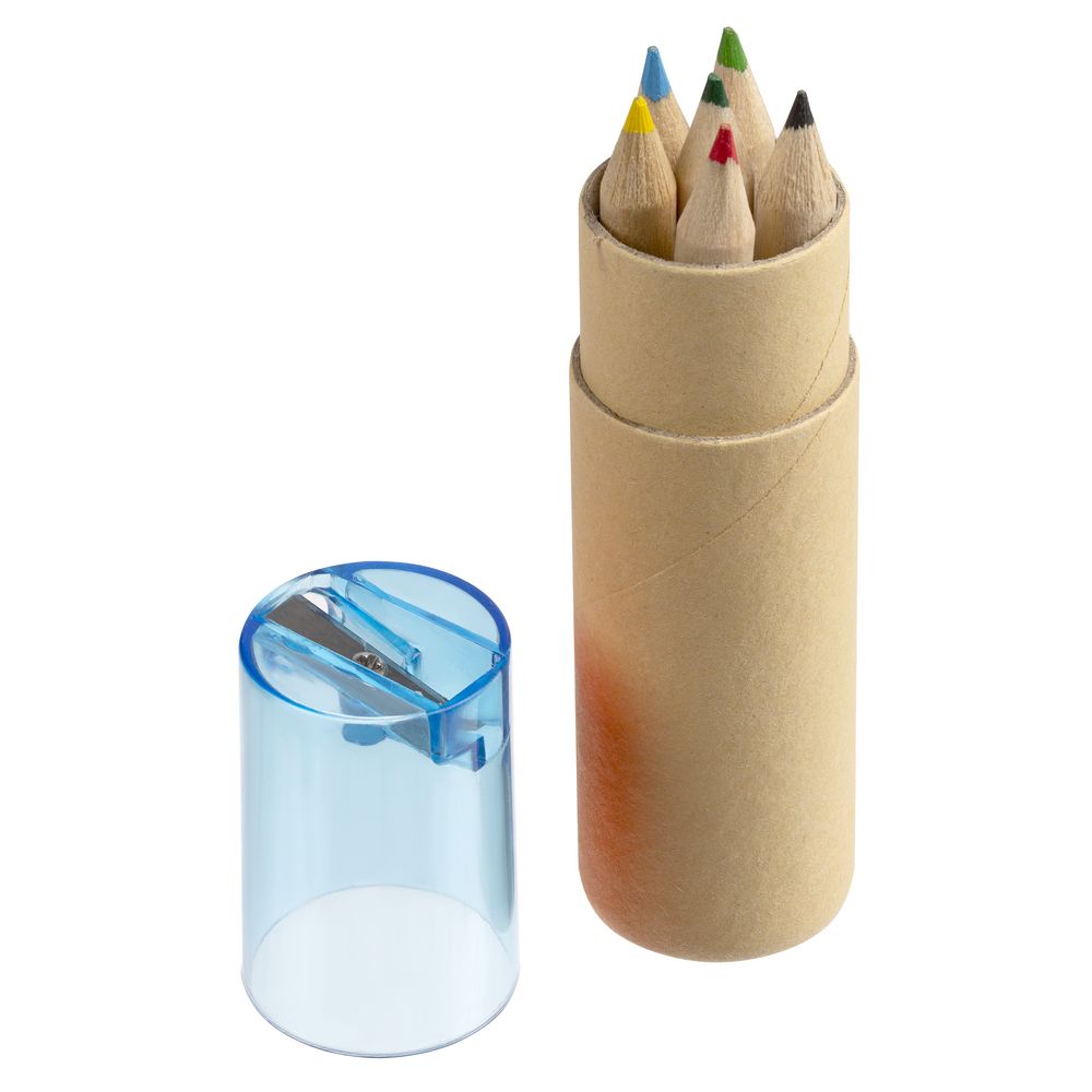 Набор карандашей Pencilvania Office с точилкой, синий Набор карандашей Pencilvania Office с точилкой, синий
