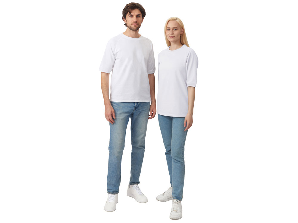 Футболка c рукавом реглан Warsaw, белый