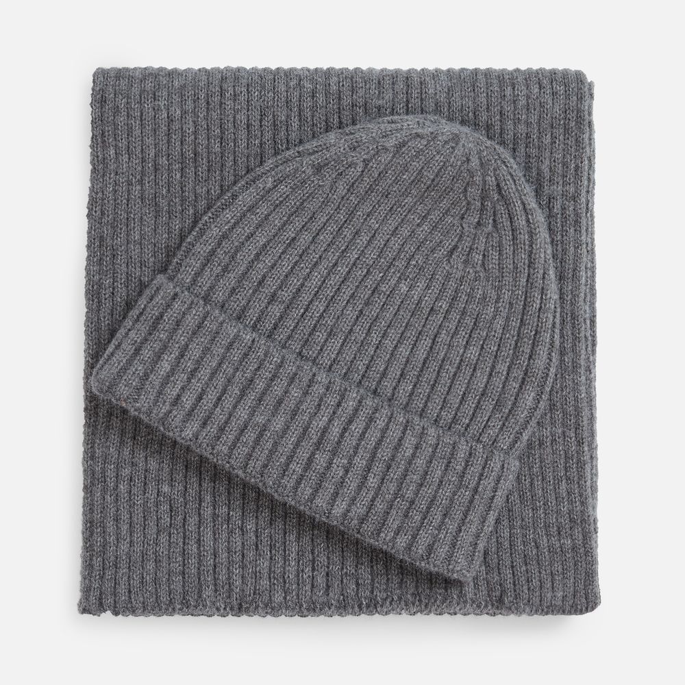 Шапка Laconi, темно-серый меланж