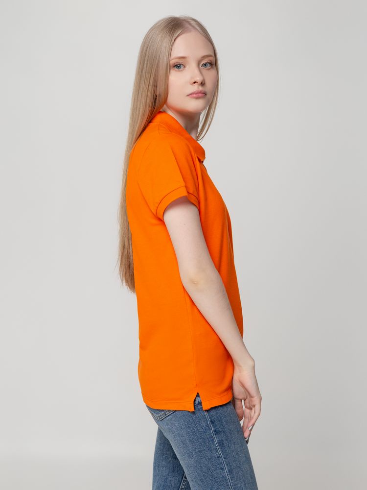 Рубашка поло женская Virma Lady, оранжевая Рубашка поло женская Virma Lady, оранжевая