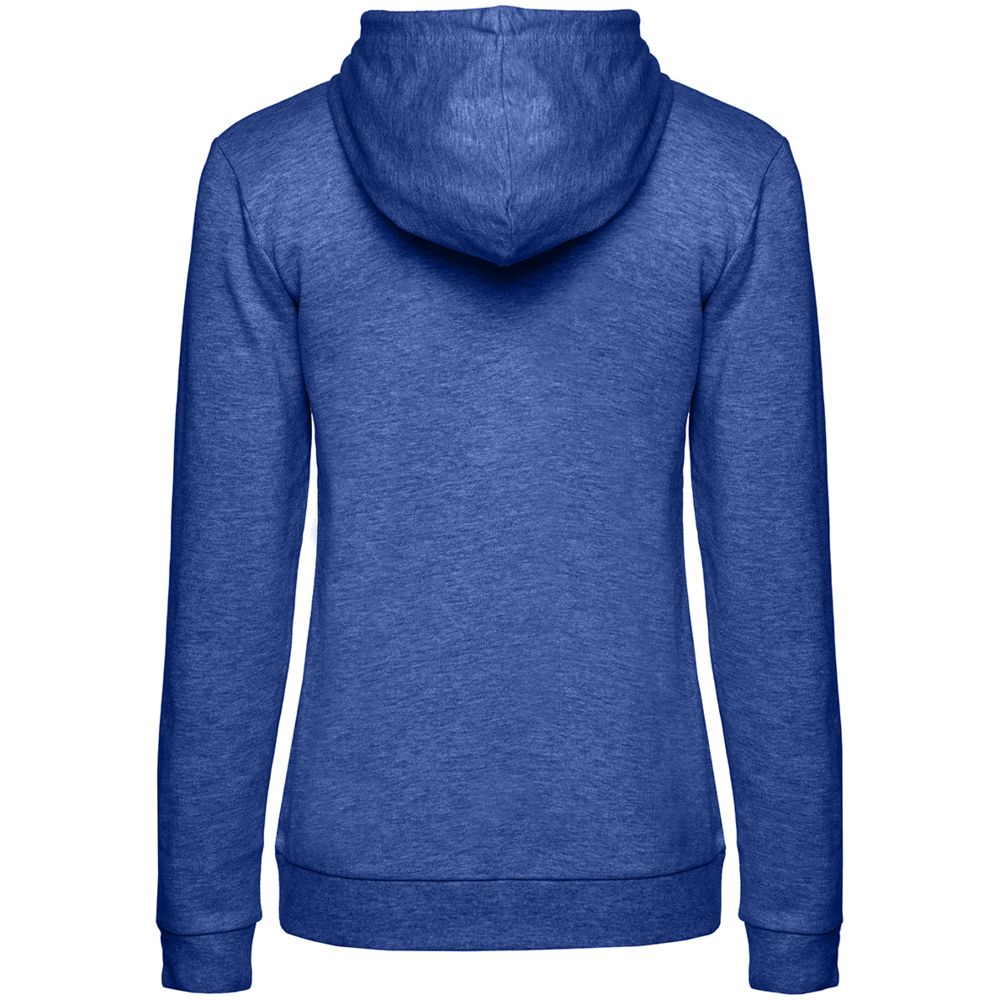 Толстовка с капюшоном женская Hoodie, ярко-синий меланж Толстовка с капюшоном женская Hoodie, ярко-синий меланж
