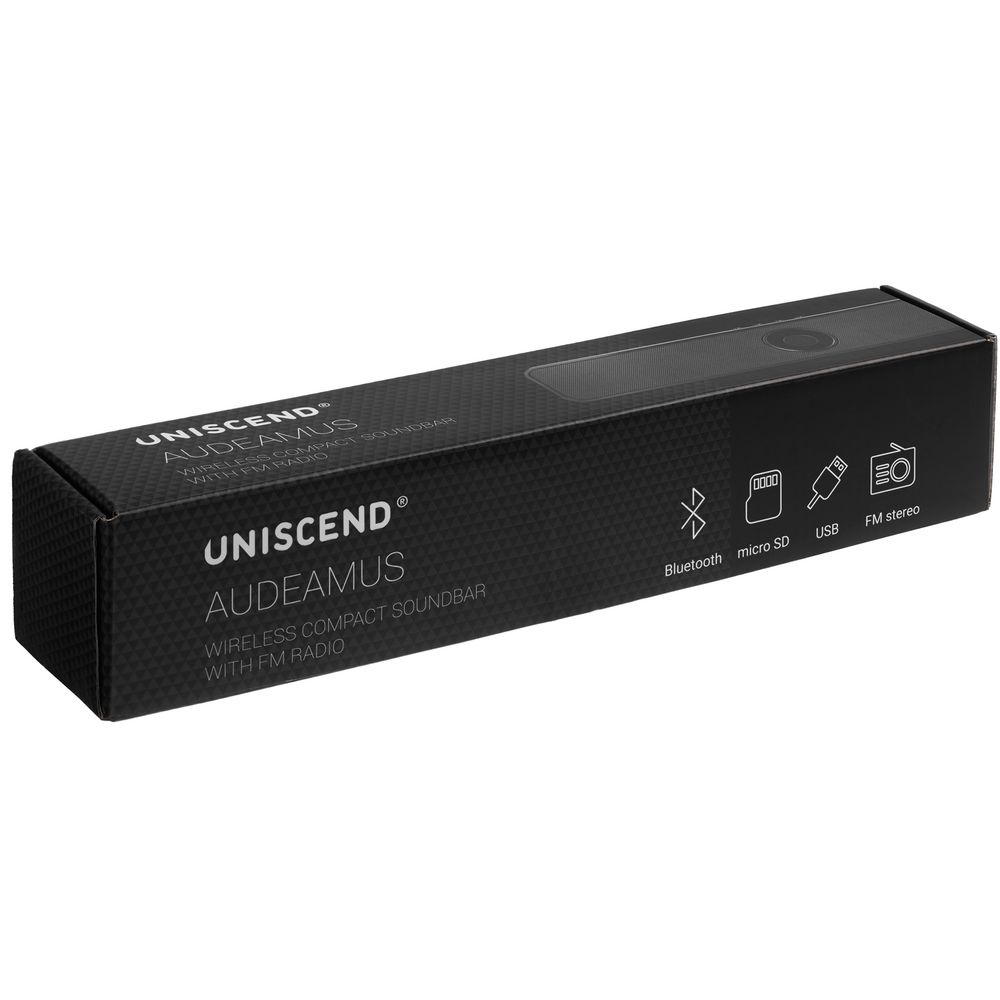 Беспроводная стереоколонка Uniscend Audeamus, белая Беспроводная стереоколонка Uniscend Audeamus, белая