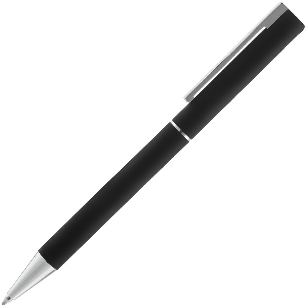 Ручка шариковая Blade Soft Touch, черная Ручка шариковая Blade Soft Touch, черная