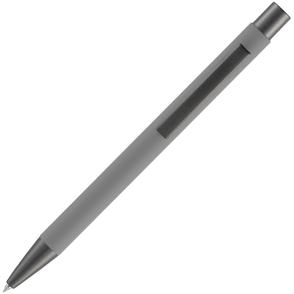 Ручка шариковая Atento Soft Touch, серая Ручка шариковая Atento Soft Touch, серая