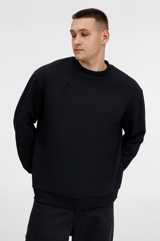 Свитшот унисекс Sinkopa, черный