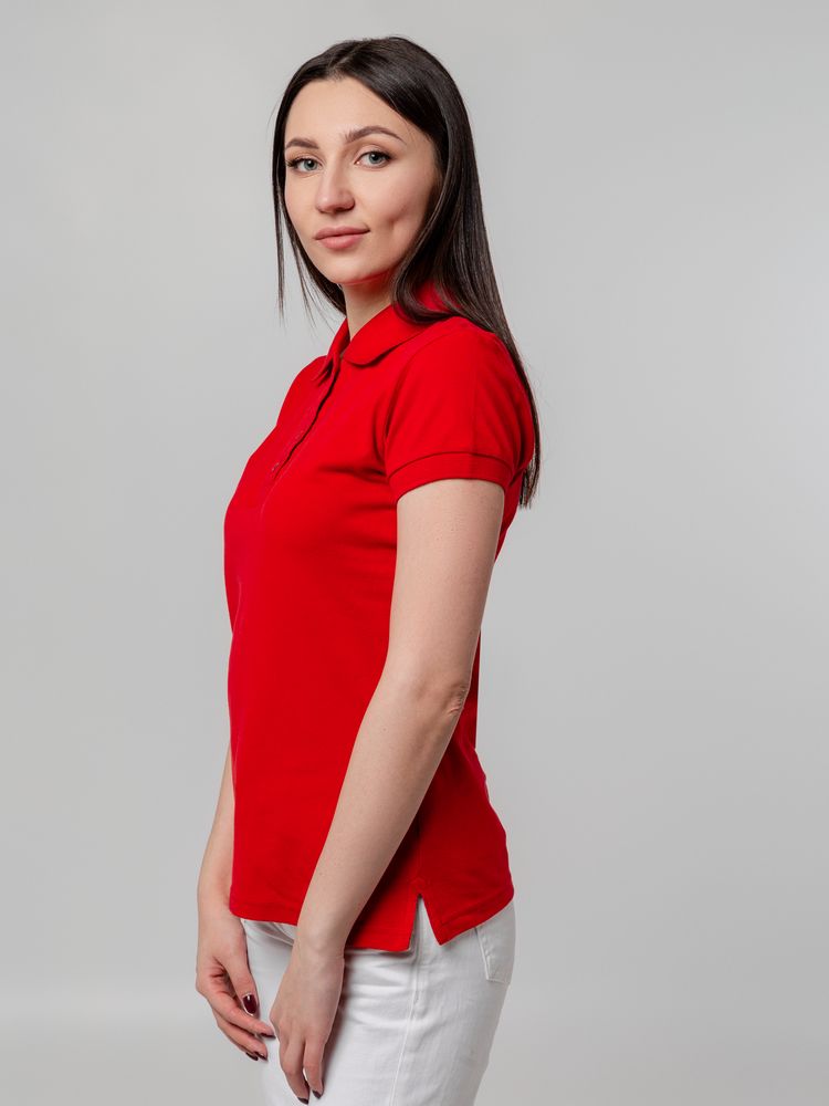Рубашка поло женская Virma Premium Lady, красная Рубашка поло женская Virma Premium Lady, красная