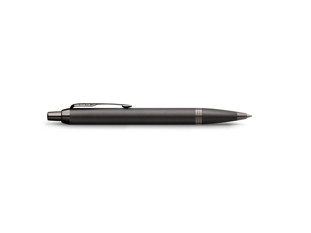 Шариковая ручка Parker IM Monochrome Black, стержень:M, цвет чернил: blue, в подарочной упаковке. Шариковая ручка Parker IM Monochrome Black, стержень:M, цвет чернил: blue, в подарочной упаковке.