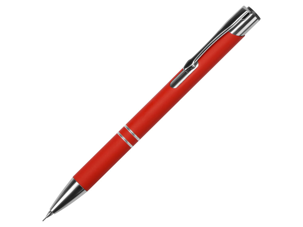 Механический карандаш Legend Pencil софт-тач 0.5 мм, красный Механический карандаш Legend Pencil софт-тач 0.5 мм, красный