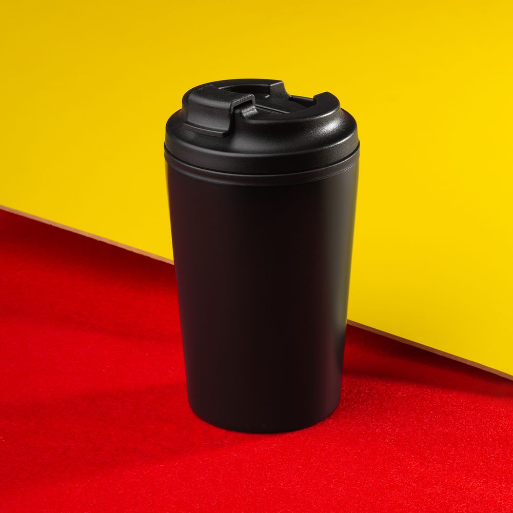 Термостакан Kuppi, черный