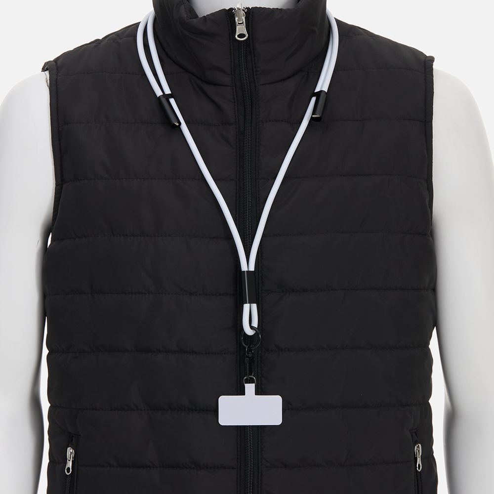 Кабель-ланьярд energyFlex Power Delivery 60 Вт, белый