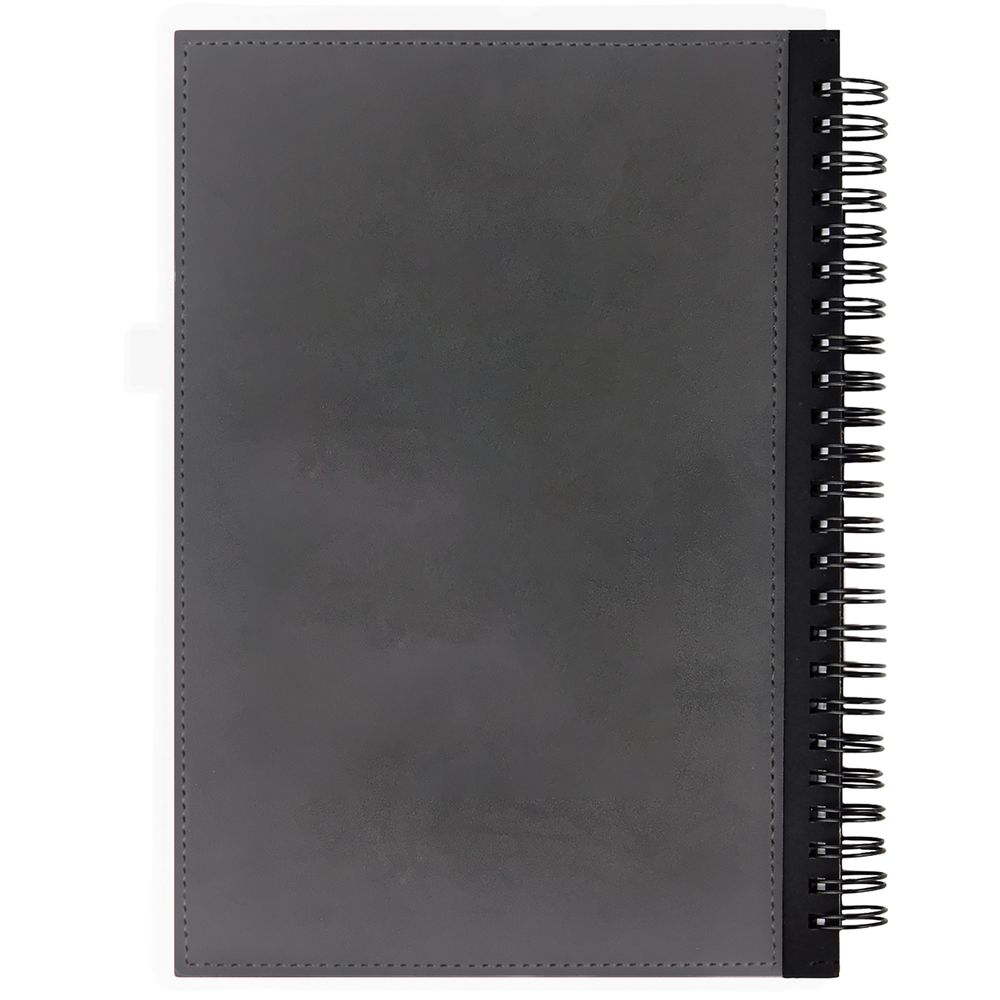 Ежедневник Notera Maxi, недатированный, серый