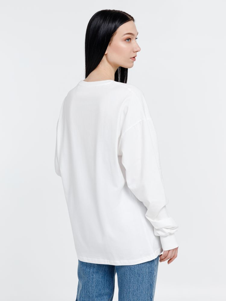 Футболка оверсайз унисекс Сity Sapiens, молочно-белая