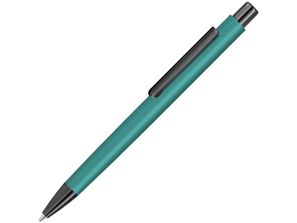 Металлическая шариковая ручка soft touch Ellipse gum, бирюзовый Металлическая шариковая ручка soft touch Ellipse gum, бирюзовый