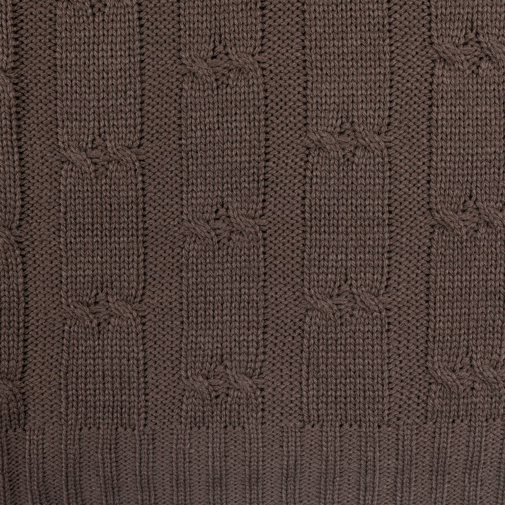 Плед Trenza, коричневый (какао) Плед Trenza, коричневый (какао)