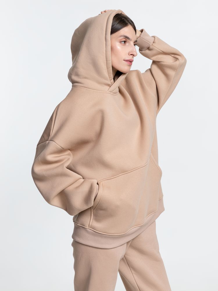 Худи Kulonga Oversize, бежевое Худи Kulonga Oversize, бежевое