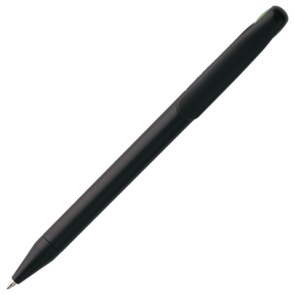 Ручка шариковая Prodir DS1 TMM Dot, черная с зеленым Ручка шариковая Prodir DS1 TMM Dot, черная с зеленым