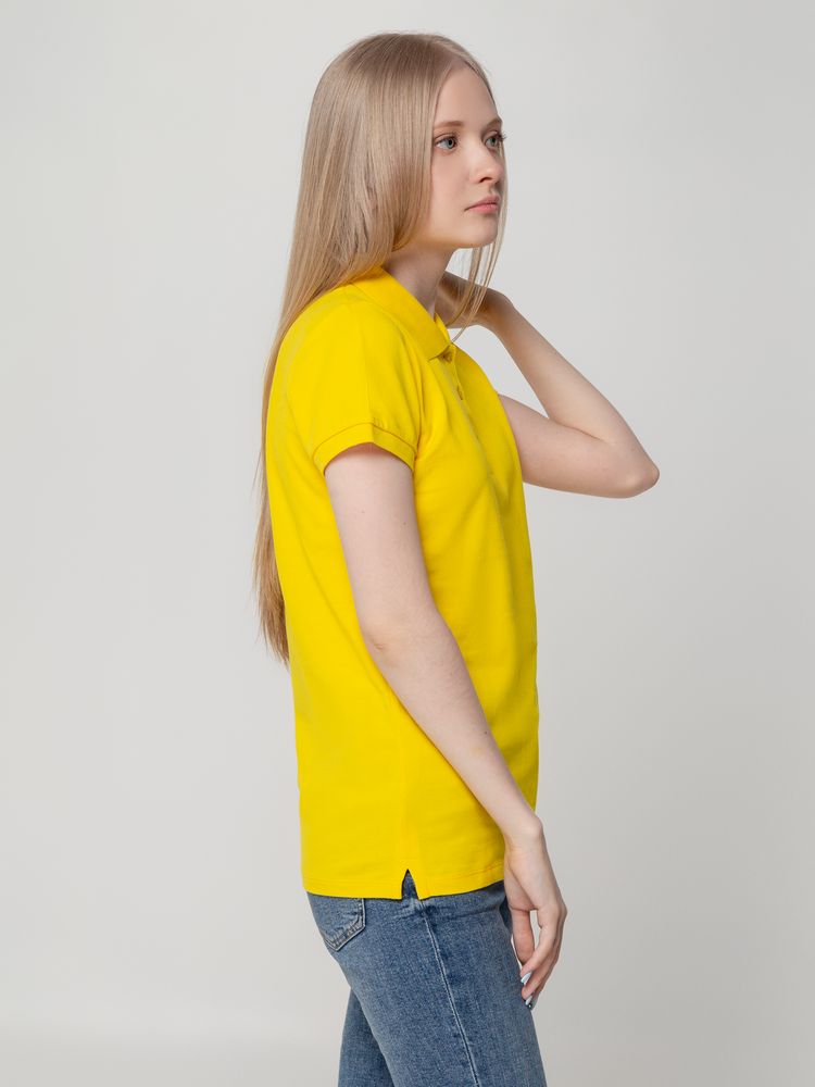 Рубашка поло женская Virma Lady, желтая Рубашка поло женская Virma Lady, желтая