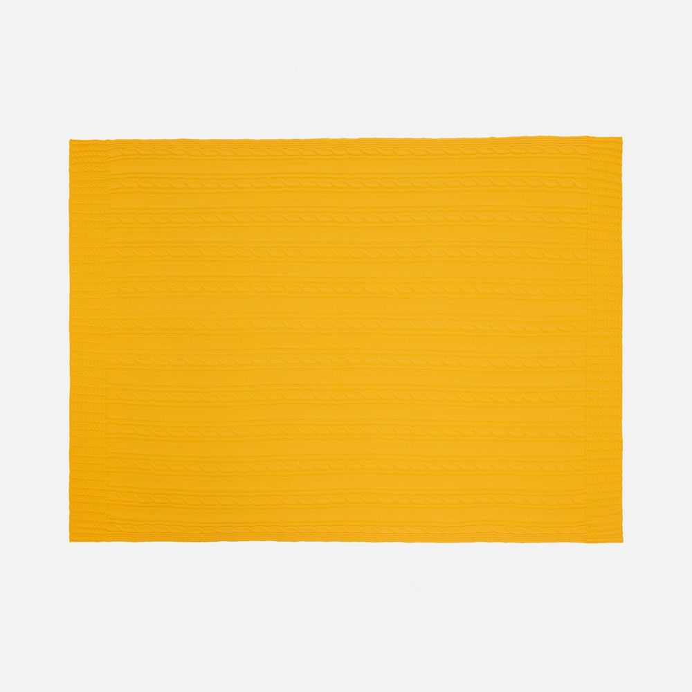 Плед Remitti, желтый