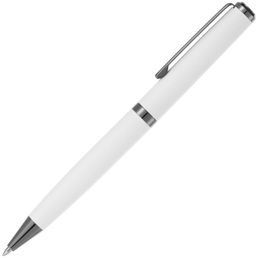 Ручка шариковая Inkish Gunmetal, белая Ручка шариковая Inkish Gunmetal, белая