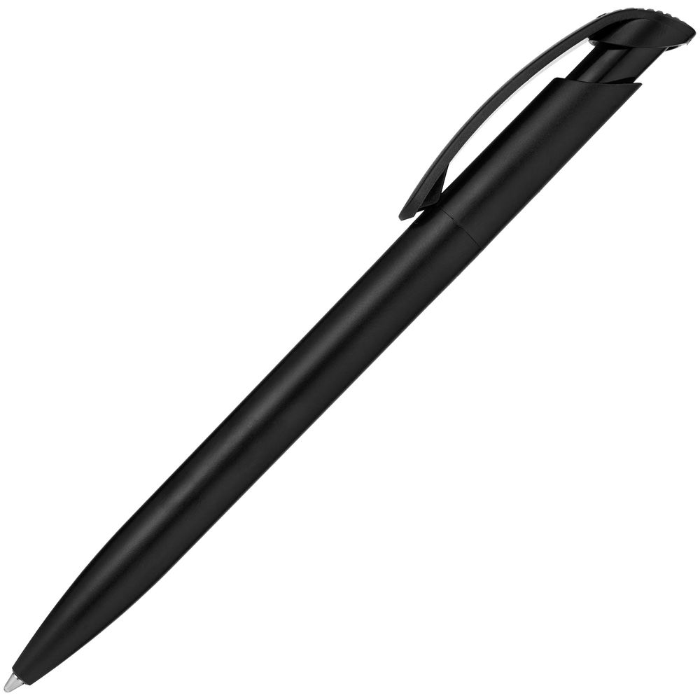 Ручка шариковая Clear Solid, черная Ручка шариковая Clear Solid, черная