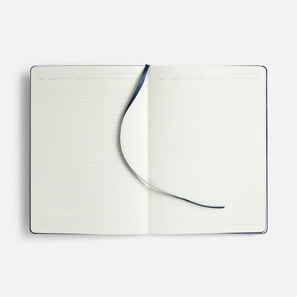 Ежедневник Doppio, недатированный, синий