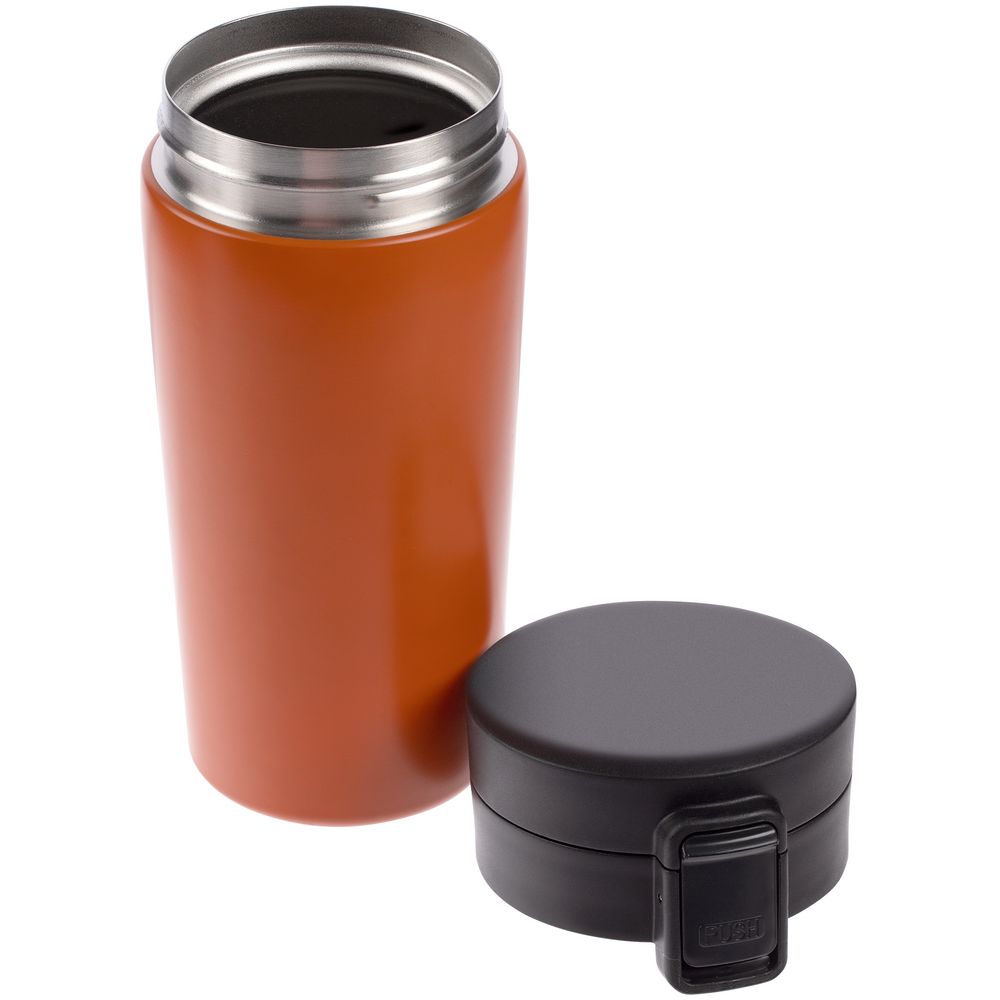 Термостакан с ситечком No Leak Infuser, оранжевый Термостакан с ситечком No Leak Infuser, оранжевый