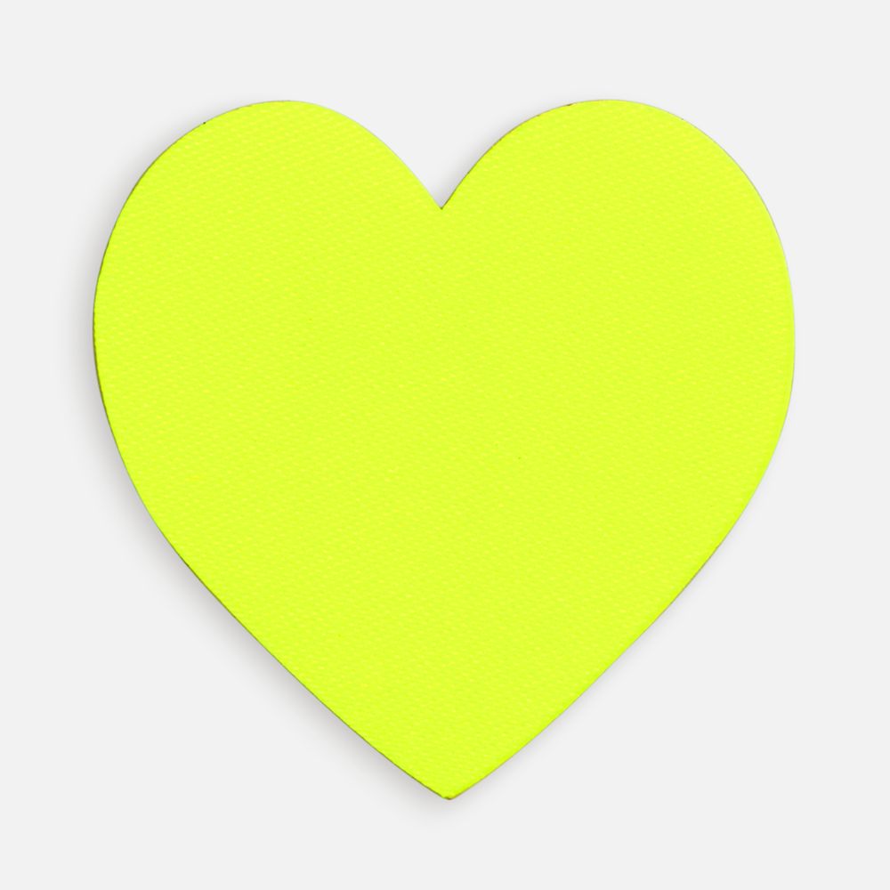 Наклейка тканевая Lunga Сor, M, желтый неон