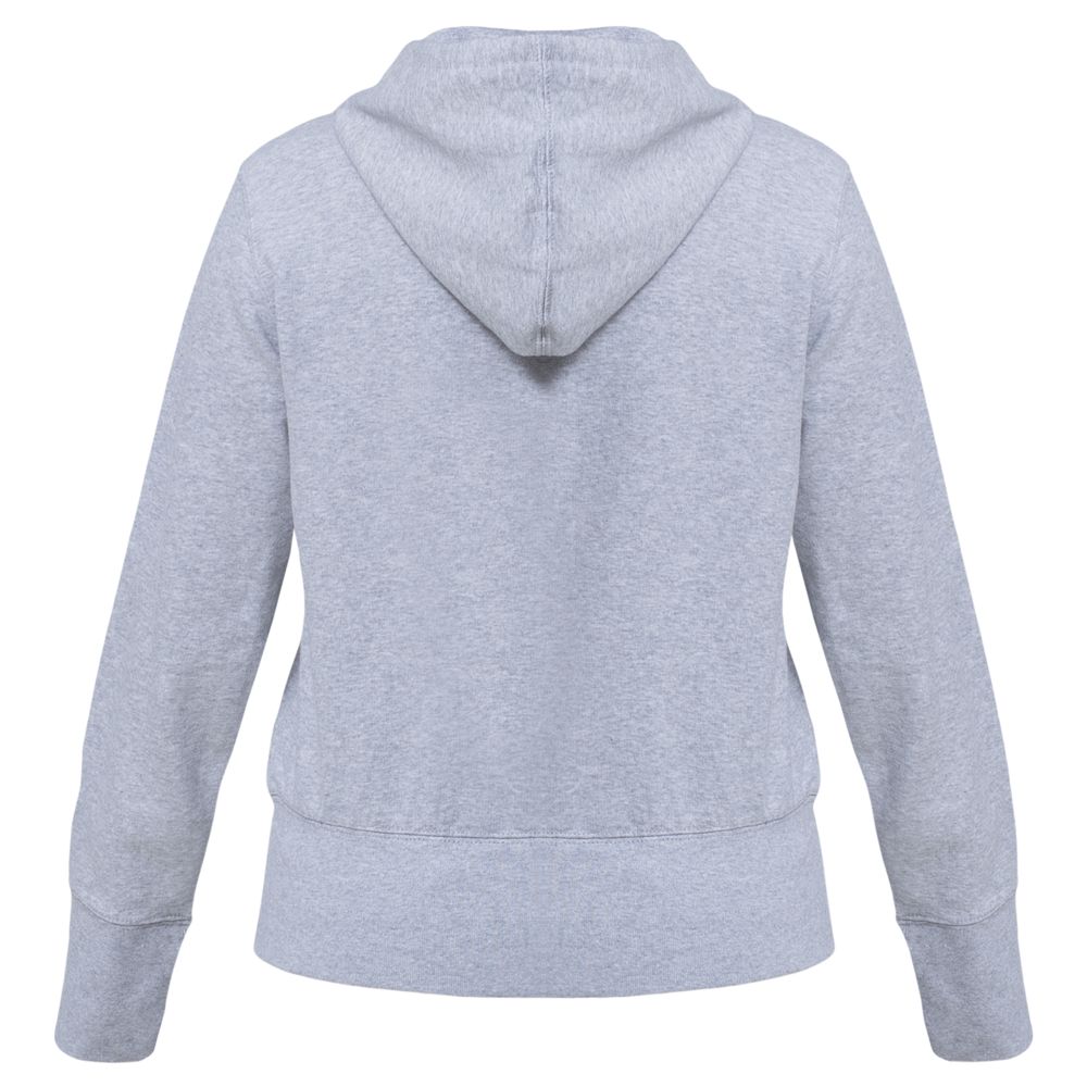 Толстовка женская Hooded Full Zip серый меланж Толстовка женская Hooded Full Zip серый меланж