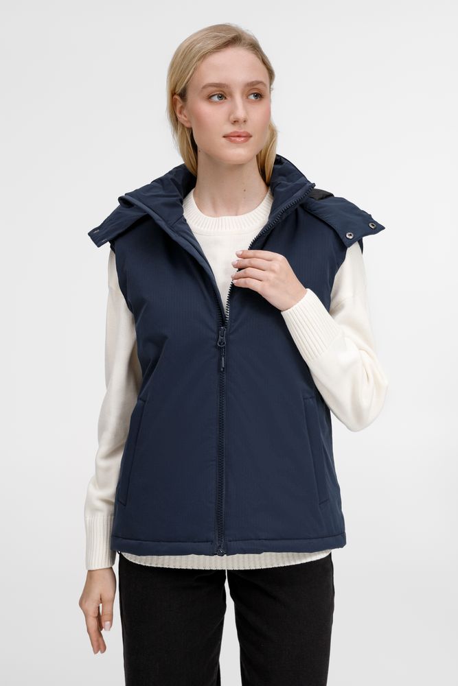 Жилет унисекс Sfera, темно-синий