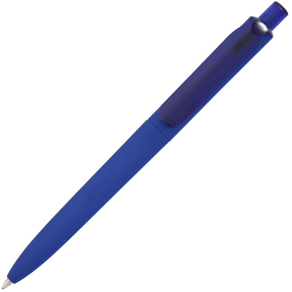 Ручка шариковая Prodir DS8 PRR-Т Soft Touch, синяя Ручка шариковая Prodir DS8 PRR-Т Soft Touch, синяя