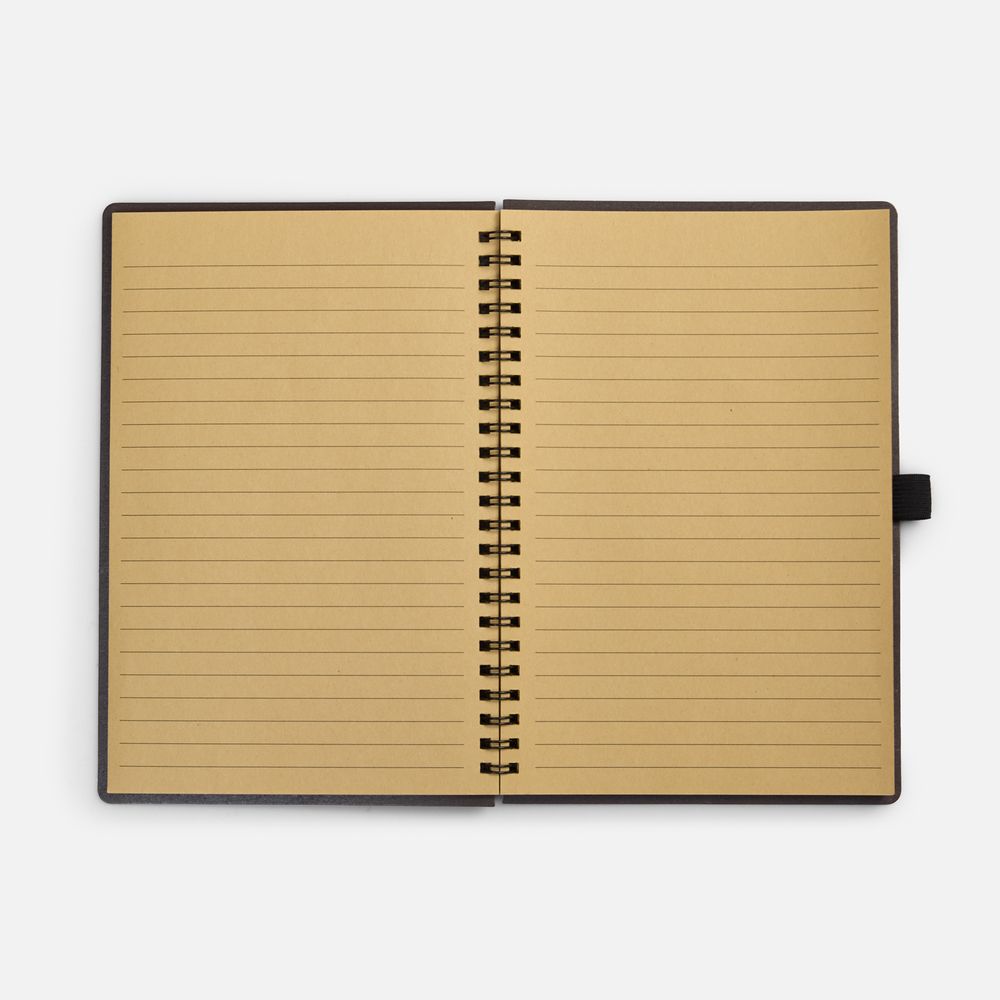 Блокнот на спирали Coffeist, коричневый