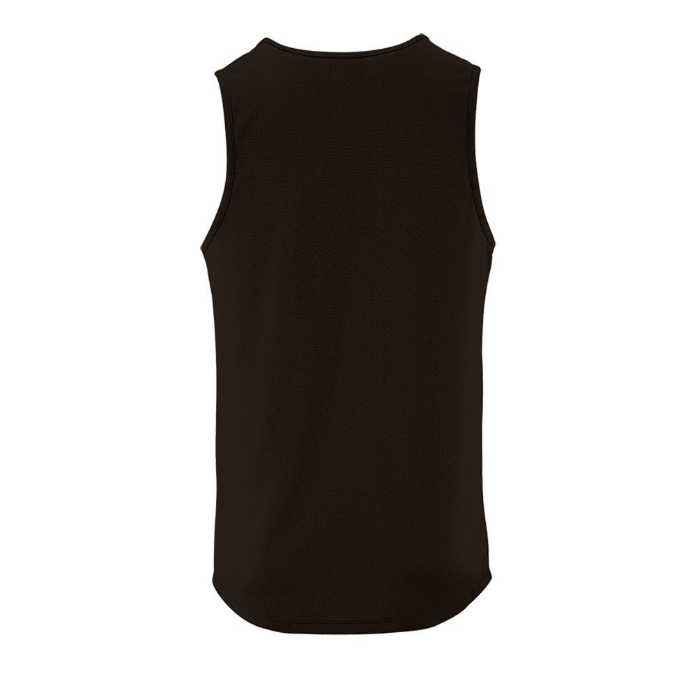 Майка мужская Sporty TT Men, черная Майка мужская Sporty TT Men, черная