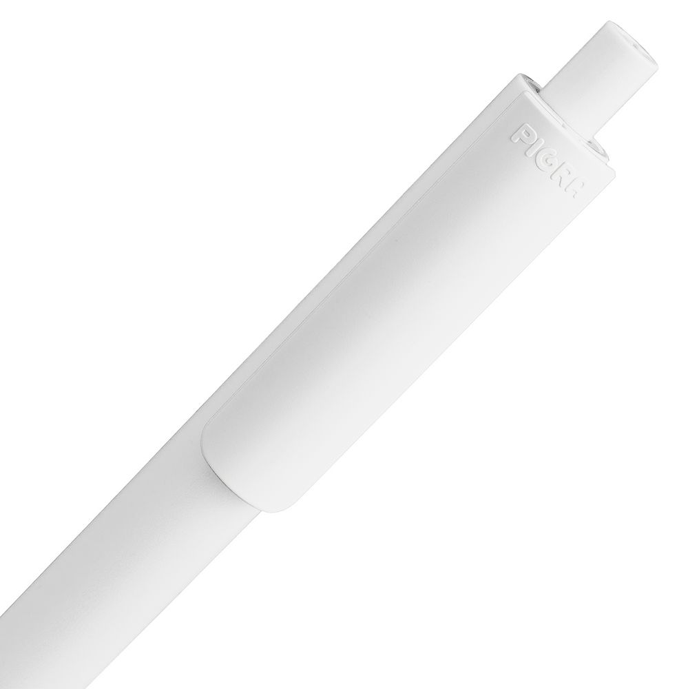 Ручка шариковая Pigra P03 Mat, белая Ручка шариковая Pigra P03 Mat, белая
