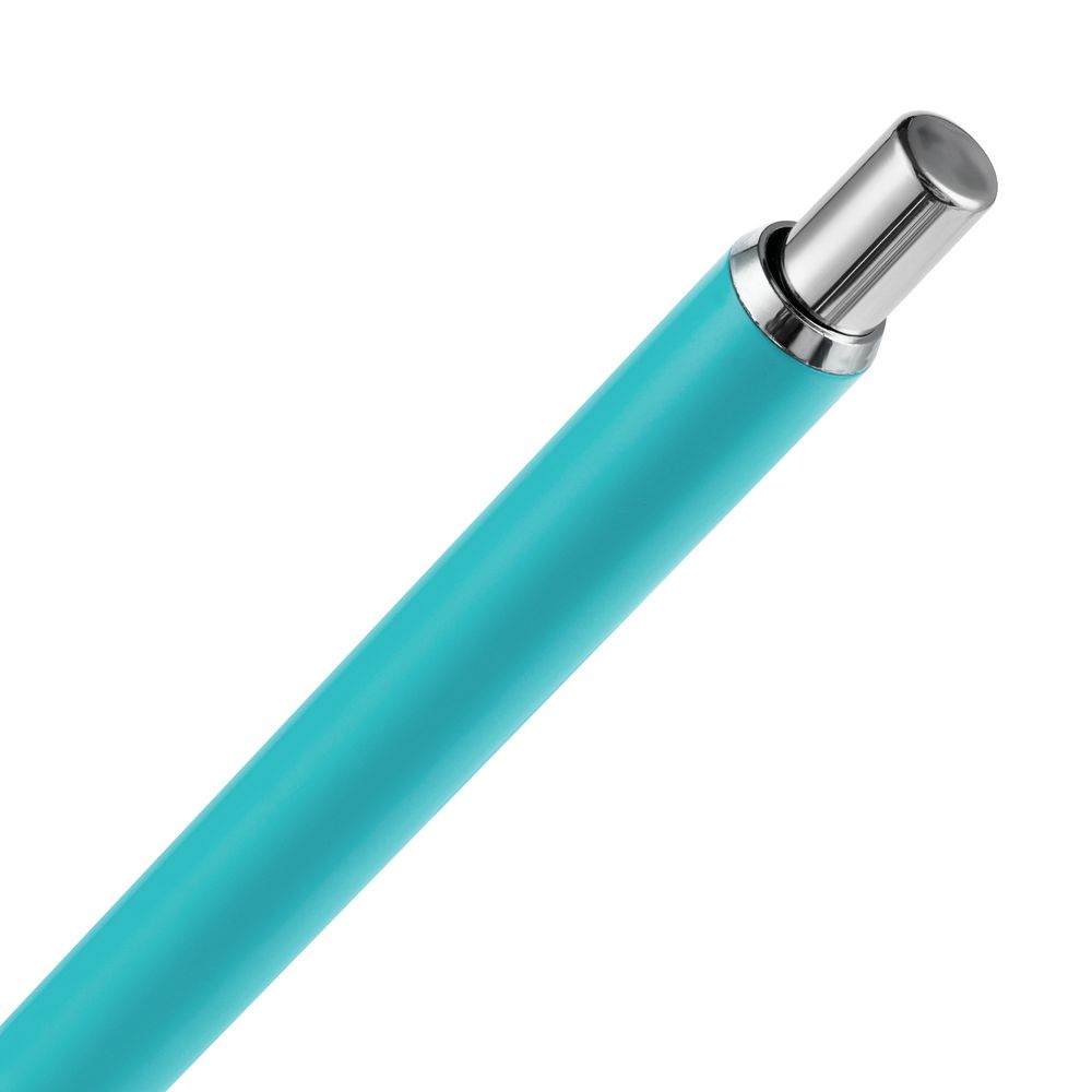 Ручка шариковая Slim Beam, бирюзовая Ручка шариковая Slim Beam, бирюзовая