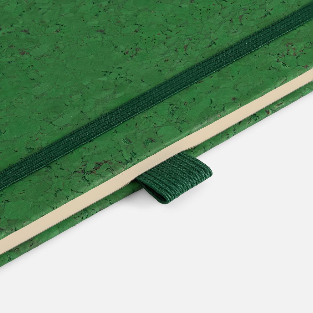 Блокнот Cork County, зеленый